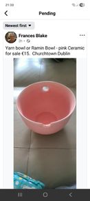 yarn bowl / Ramin bowl: