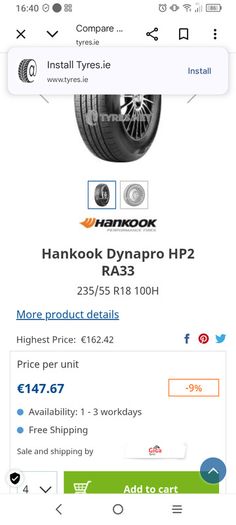 235 55 18 tyres