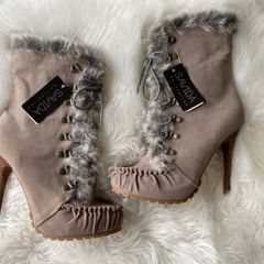 Brand New Savida Charcol High Hiker Boots