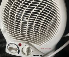 small fan heater