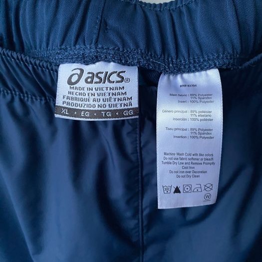 Men's ASICS Navy Joggers
