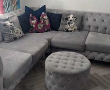 L shaped sofa