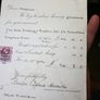 Antique Share Certificate Receipt Dublin 1923 Image 2