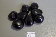 Obsidian tumble stones