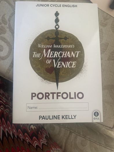 Junior cycle English merchant of Venice books