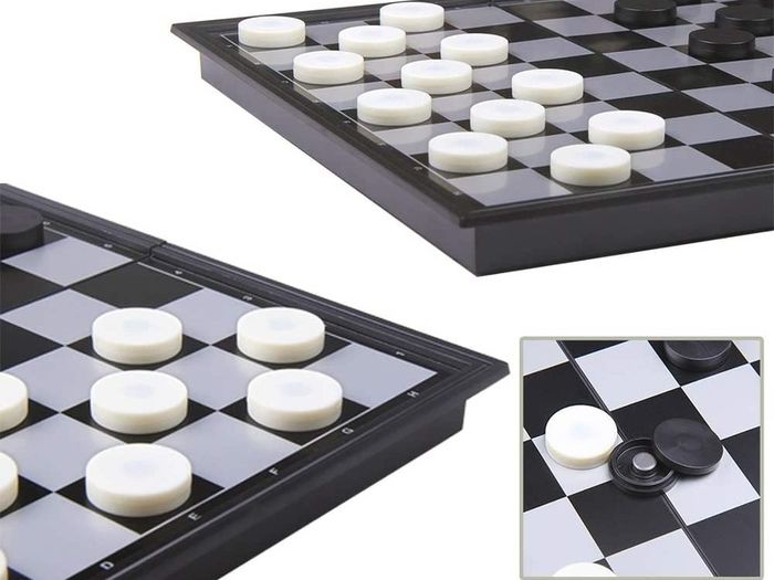 3 in 1 Travel Chess, Checkers, Backgammon Set, Magnetic Folding Board Games, Educational Toys/Gift for Kids and Adults (FREE POSTAGE)