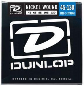 Dunlop DBN45130 Nickel Wound 5 String Electric Bass Strings