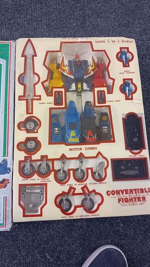 Galactic Gale Baxinger,5 in 1 Robot