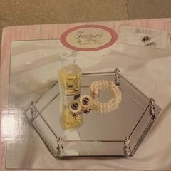 Mirror vanity tray