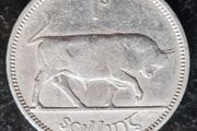 Ireland 1940 Silver Shilling Coin