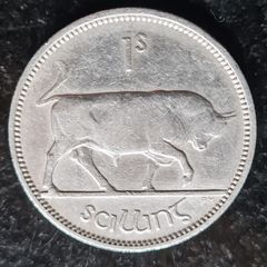 Ireland 1940 Silver Shilling Coin