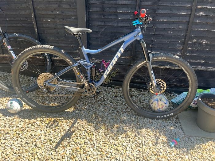 Two giant stance bikes
