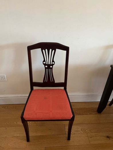Dining Table With Chairs (solid wood)