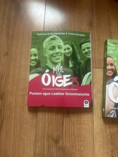 Mol an oige 3 junior cert Irish workbook and activity book