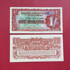 GREAT Britain 1/- Shilling. 1948 Pick M18b SECOND. SERIES  ( Uncirculated ) Scarce