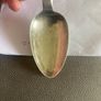 Silver spoon 9inches long in excellent condition made by famous silversmith George Waterhouse weighs 2.78 ounces Image 3