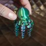 3D Printed Articulated Octopus  Magic Color Shifting Fidget Toy Image 3
