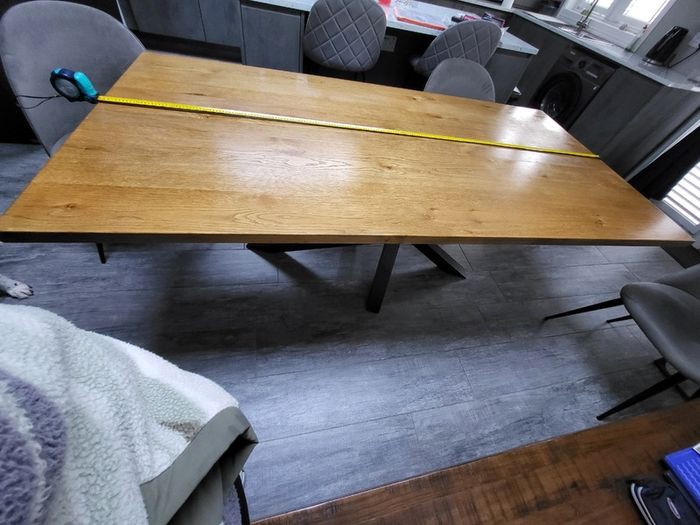 Kitchen oak dining table