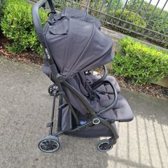 Red kite twin pram