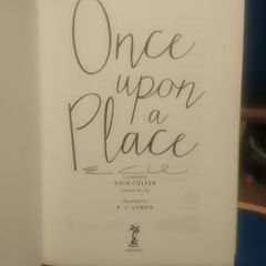 Signed Eoin Colfer - Once Upon A Place