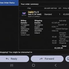 Lenovo Legion Pro 5i Gen 9 | I7-14700hx | Rtx 4070 8gb | 32gb Ram | 1tb Ssd