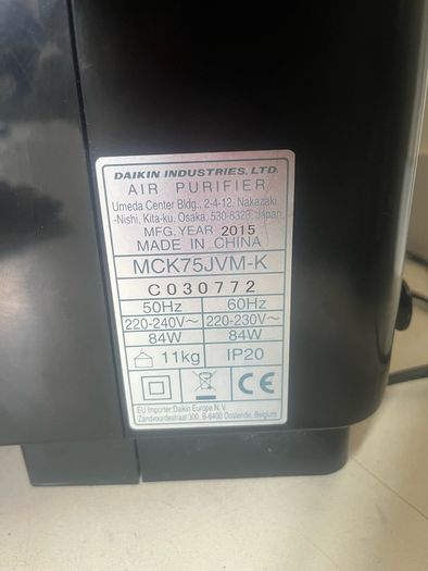 Daikin purifier and humidifier