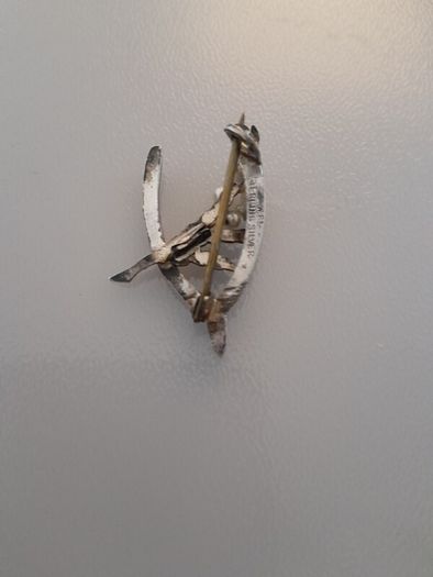 Silver - Antique Edwardian Silver Brooch