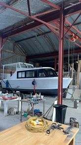 21 ft Boat with trailer