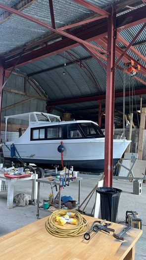 21 ft Boat with trailer