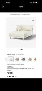 Uppakra couch covers (IKEA.)