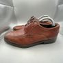 Ecco Melbourne Derby Shoes - Size UK 8.5 - Brown Leather Image 9