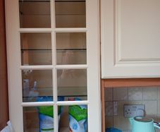 Cream shaker kitchen