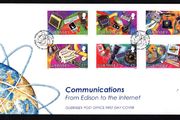 1997 Guernsey Methods of Communication Commemorative Stamps First Day Cover (FDC)