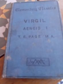 Virgil Aeneid 1 Rare Book