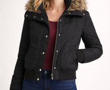 Bershka Bomber Jacket: Size 10