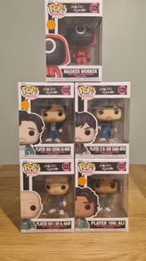 Squid game funko pops
