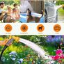 FREE SHIPPING Expandable Garden Hose Pipe - Expanding Hose 50FT with 10 Modes Spray Gun, 3 Times Flexible Water Hose with 1/2", 3/4" and Quick Fittings, No-Leaking &Lightweight for Gardening, Washing (50FT) Image 3