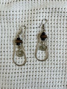 Irish Design Spiral Earrings