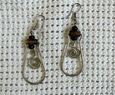 Irish Design Spiral Earrings