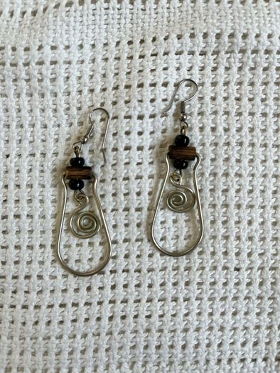 Irish Design Spiral Earrings