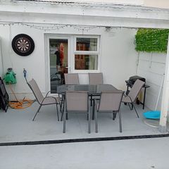 Garden table and chairs
