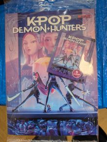 Kpop demon hunter sticker album