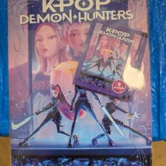 Kpop demon hunter sticker album
