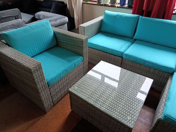 Outdoor sofa and table - Waterproof