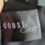 COAST Black Hi-Shine  A-Line skirt with belt loops Sz 14 Image 8