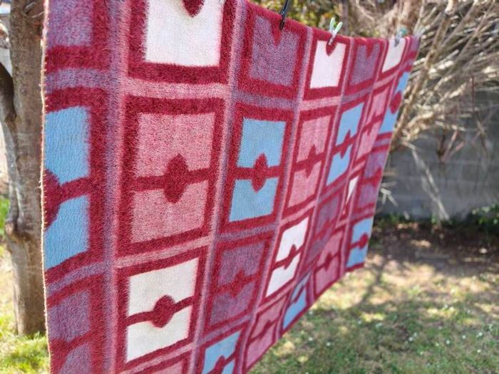 Vintage Dutch Wool Blanket