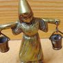 Vintage Brass Dutch Miniature Ornament Image 3
