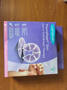 Brand New Lansinoh TheraPearl 3-in-1 Hot or Cold Breast Therapy Packs
