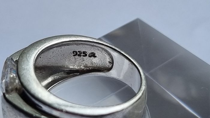 925 silver ring AMETHYST