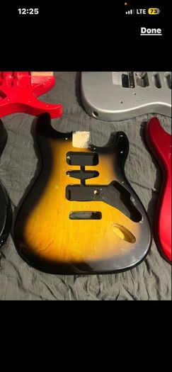 Fender Stratocaster telecaster mustang squier Ibanez jem electric guitar body perfect condition Electric guitar parts accessories each